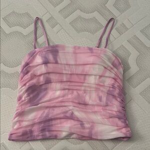Express Pink and Purple Camisole